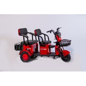Triciclo Elétrico De Carga Ou 2 Pessoas 800w Com Bagageiro