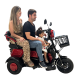Triciclo Elétrico Power 600w Cadeira Recarregável Adulto Idoso