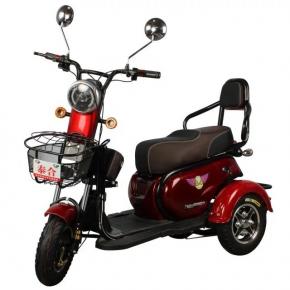 Triciclo elétrico adulto scooter de passeio familia