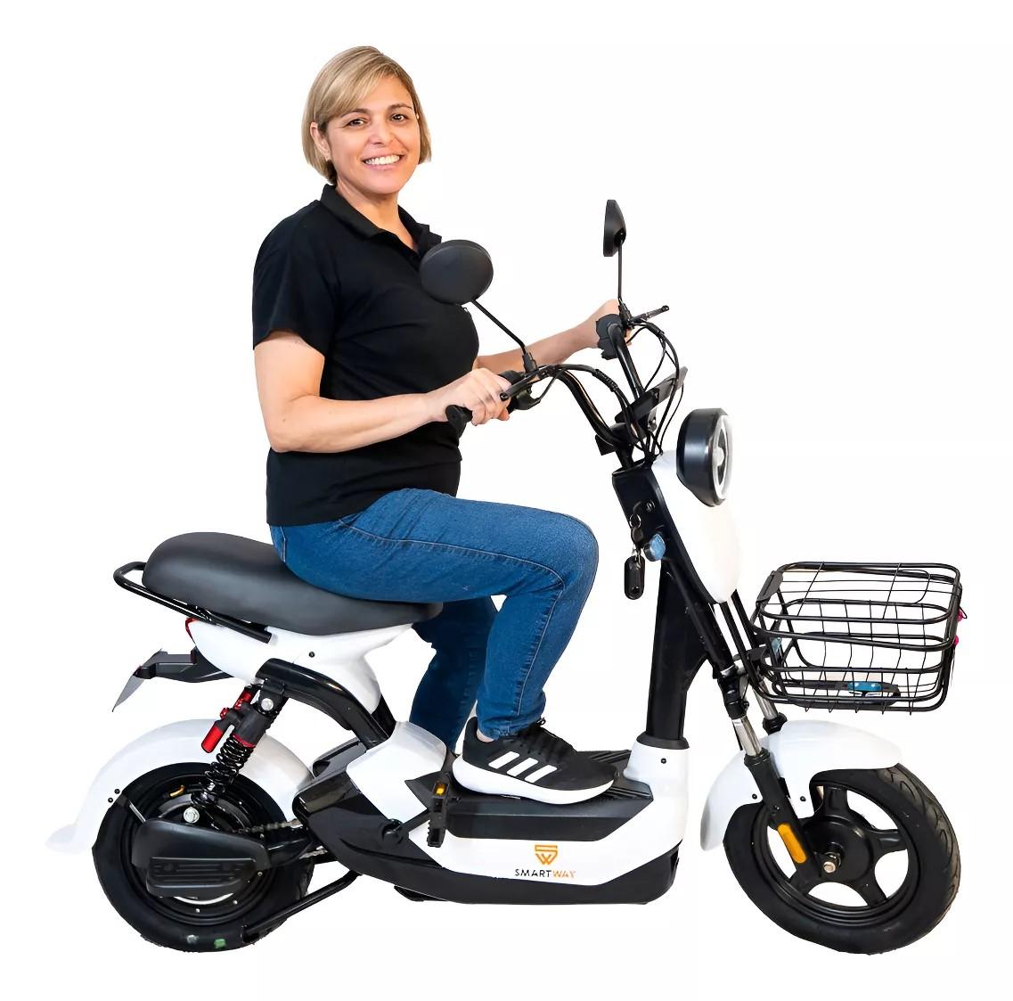Bicicleta Elétrica Confort 500w Adulto Sem CNH Scooter - SMARTWAY