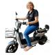Bicicleta Elétrica Turbo 1000w Adulto Sem CNH Scooter
